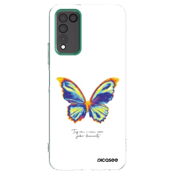 Picasee silikonski prozorni ovitek za Honor 10X Lite - Diamanty White