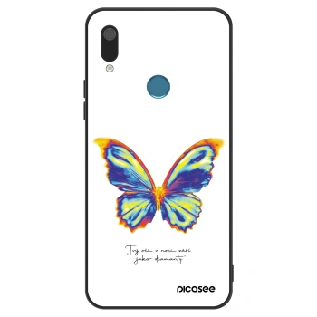 Ovitek za Huawei Y7 2019 - Diamanty White