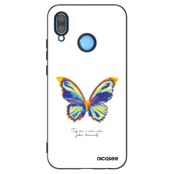 Picasee silikonski črni ovitek za Huawei P20 Lite - Diamanty White