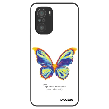 Ovitek za Xiaomi Poco F3 - Diamanty White