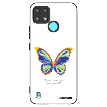 Ovitek za Realme C21 - Diamanty White