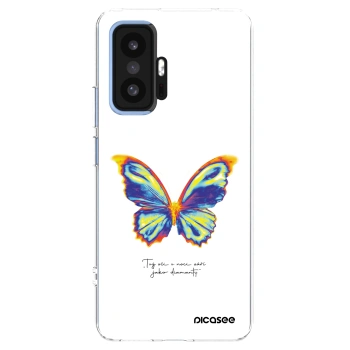 Picasee silikonski prozorni ovitek za Xiaomi 11T Pro - Diamanty White