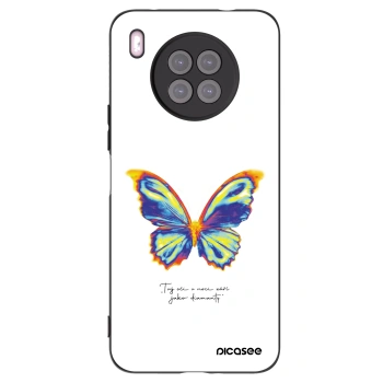 Picasee silikonski črni ovitek za Huawei Nova 8i - Diamanty White