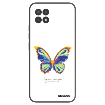 Picasee silikonski črni ovitek za Realme 8i - Diamanty White