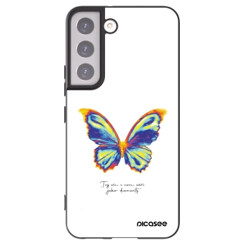 Picasee silikonski črni ovitek za Samsung Galaxy S22 5G - Diamanty White