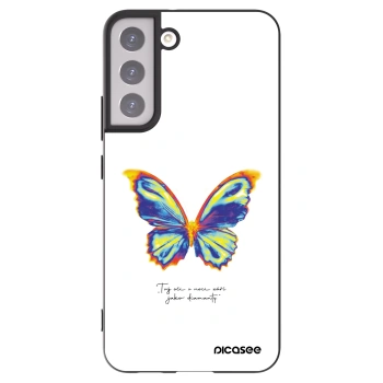 Picasee silikonski črni ovitek za Samsung Galaxy S22+ 5G - Diamanty White