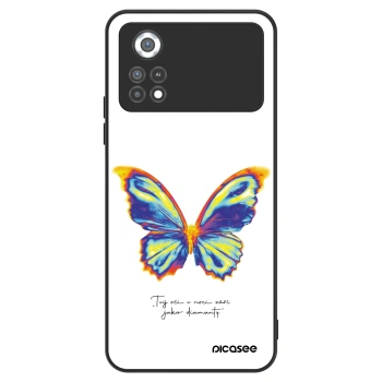 Ovitek za Xiaomi Poco X4 Pro 5G - Diamanty White