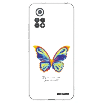 Picasee silikonski prozorni ovitek za Xiaomi Poco X4 Pro 5G - Diamanty White