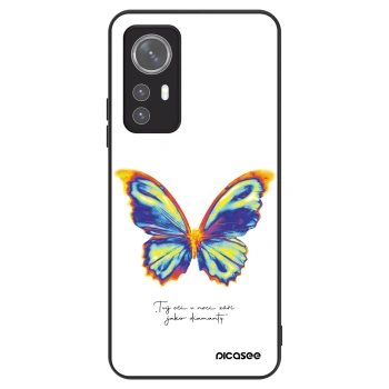 Ovitek za Xiaomi 12 - Diamanty White