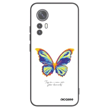 Picasee silikonski črni ovitek za Xiaomi 12 - Diamanty White