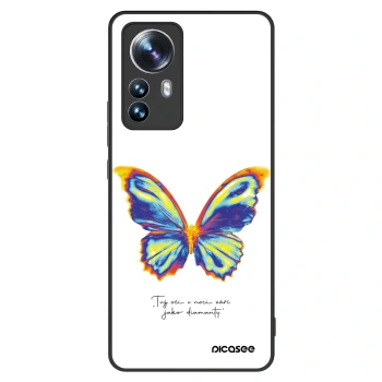 Ovitek za Xiaomi 12 Pro - Diamanty White