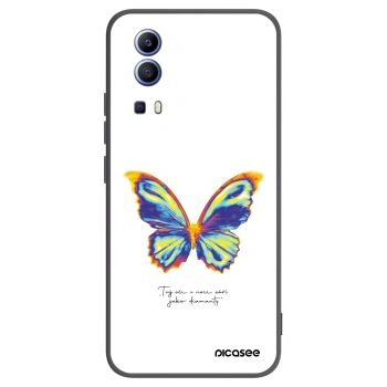 Picasee silikonski črni ovitek za Vivo Y52 5G - Diamanty White