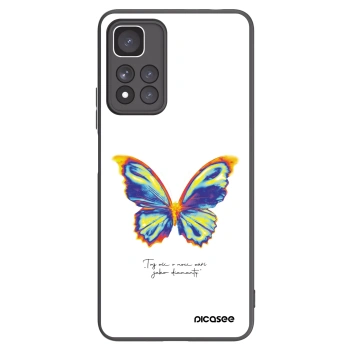 Picasee silikonski črni ovitek za Xiaomi Redmi Note 11 Pro+ 5G - Diamanty White