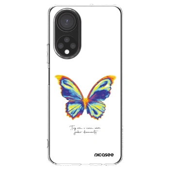 Picasee silikonski prozorni ovitek za Honor X7 - Diamanty White
