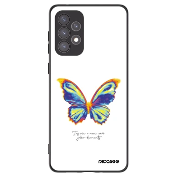 Picasee silikonski črni ovitek za Samsung Galaxy A73 5G - Diamanty White