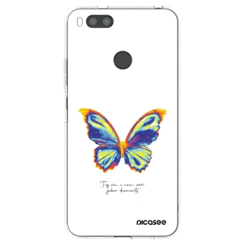 Picasee silikonski prozorni ovitek za Xiaomi Redmi A1 - Diamanty White