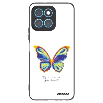 Picasee silikonski črni ovitek za Honor X6 - Diamanty White