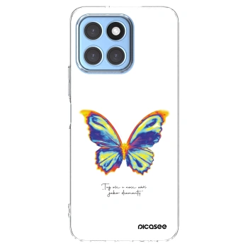 Picasee silikonski prozorni ovitek za Honor X6 - Diamanty White