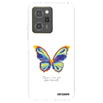 Picasee silikonski prozorni ovitek za Xiaomi Poco X5 Pro - Diamanty White