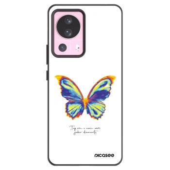 Picasee silikonski črni ovitek za Xiaomi 13 Lite - Diamanty White