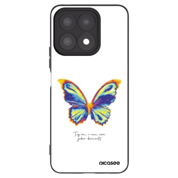 Picasee silikonski črni ovitek za Honor X8a - Diamanty White