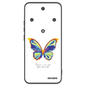 Picasee silikonski črni ovitek za Honor Magic5 Lite 5G - Diamanty White