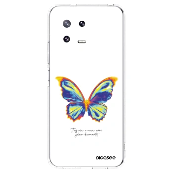Picasee silikonski prozorni ovitek za Xiaomi 13 Pro - Diamanty White