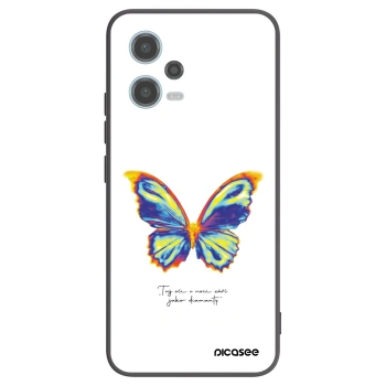 Picasee silikonski črni ovitek za Xiaomi Redmi Note 12 5G - Diamanty White