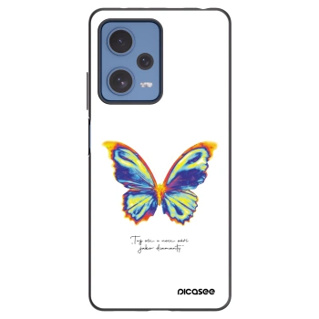 Picasee silikonski črni ovitek za Xiaomi Redmi Note 12 Pro 5G - Diamanty White