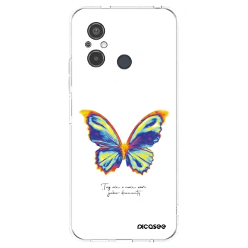 Picasee silikonski prozorni ovitek za Xiaomi Redmi 12C - Diamanty White