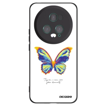 Picasee silikonski črni ovitek za Honor Magic5 Pro - Diamanty White