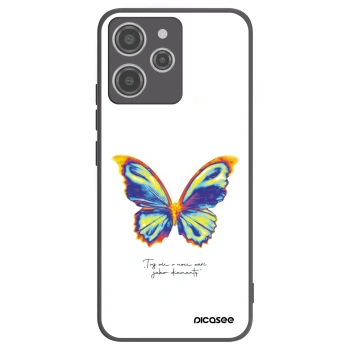 Picasee silikonski črni ovitek za Xiaomi Redmi 12 4G - Diamanty White