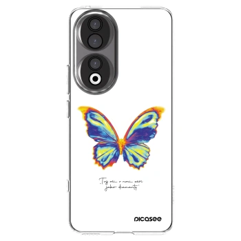 Picasee silikonski prozorni ovitek za Honor 90 5G - Diamanty White
