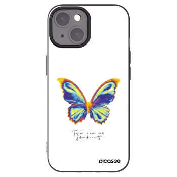 Picasee silikonski črni ovitek za Apple iPhone 15 - Diamanty White