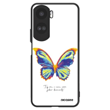 Ovitek za Honor 90 Lite 5G - Diamanty White