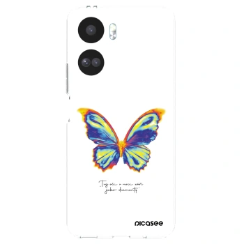 Picasee silikonski prozorni ovitek za Honor 90 Lite 5G - Diamanty White