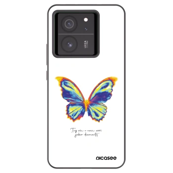 Picasee silikonski črni ovitek za Xiaomi 13T Pro - Diamanty White