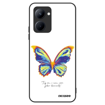 Ovitek za Realme C33 (2023) - Diamanty White