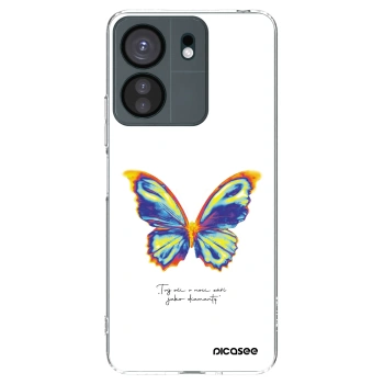 Picasee silikonski prozorni ovitek za Xiaomi Redmi 13C 4G - Diamanty White