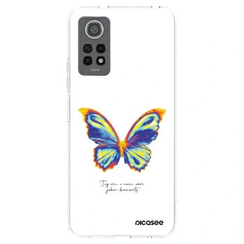Picasee silikonski prozorni ovitek za Xiaomi Redmi Note 12 Pro 4G - Diamanty White