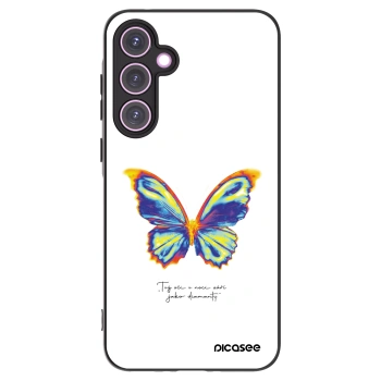 Picasee silikonski črni ovitek za Samsung Galaxy A35 5G A356B - Diamanty White