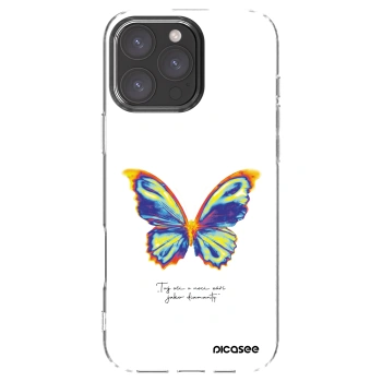 Picasee silikonski prozorni ovitek za Apple iPhone 16 Pro Max - Diamanty White