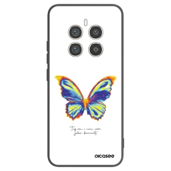 Picasee silikonski črni ovitek za Realme 12 Pro 5G - Diamanty White