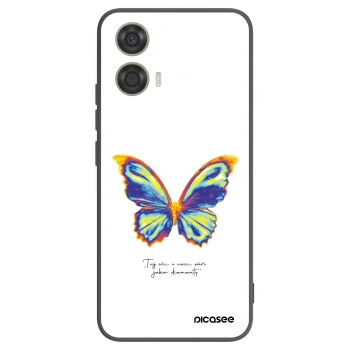 Ovitek za Motorola Moto G24 - Diamanty White