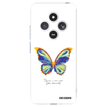 Picasee silikonski prozorni ovitek za Xiaomi Redmi 14C - Diamanty White