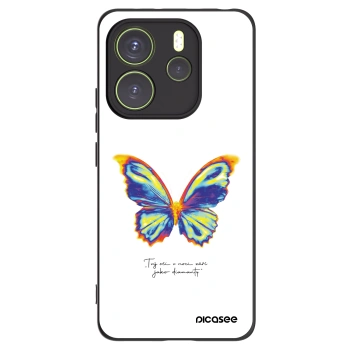 Picasee silikonski črni ovitek za Xiaomi Redmi Note 14 4G - Diamanty White