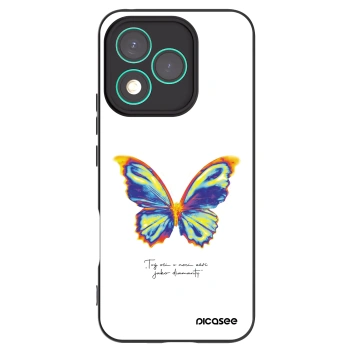 Picasee silikonski črni ovitek za Honor 400 Lite 5G - Diamanty White