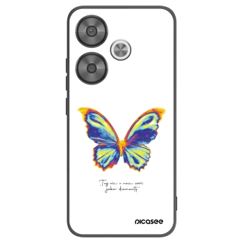Picasee silikonski črni ovitek za Xiaomi Poco F6 - Diamanty White