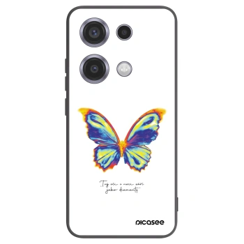 Picasee silikonski črni ovitek za Xiaomi Redmi Note 14S - Diamanty White
