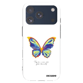 Picasee silikonski prozorni ovitek za Apple iPhone 17 Pro - Diamanty White